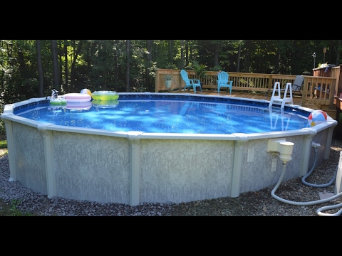 How to Assemble a above Ground Swimming Pool