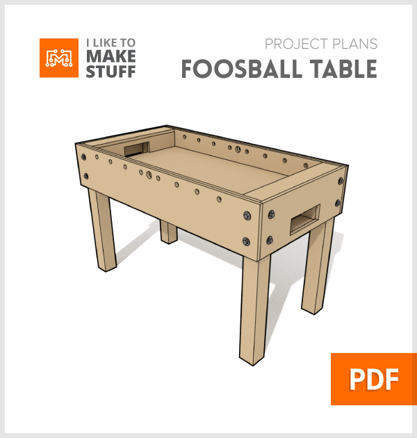 How to Build a Foosball Table Out of Wood