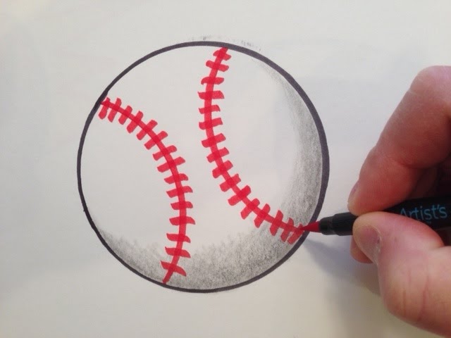 How to Draw a Baseball