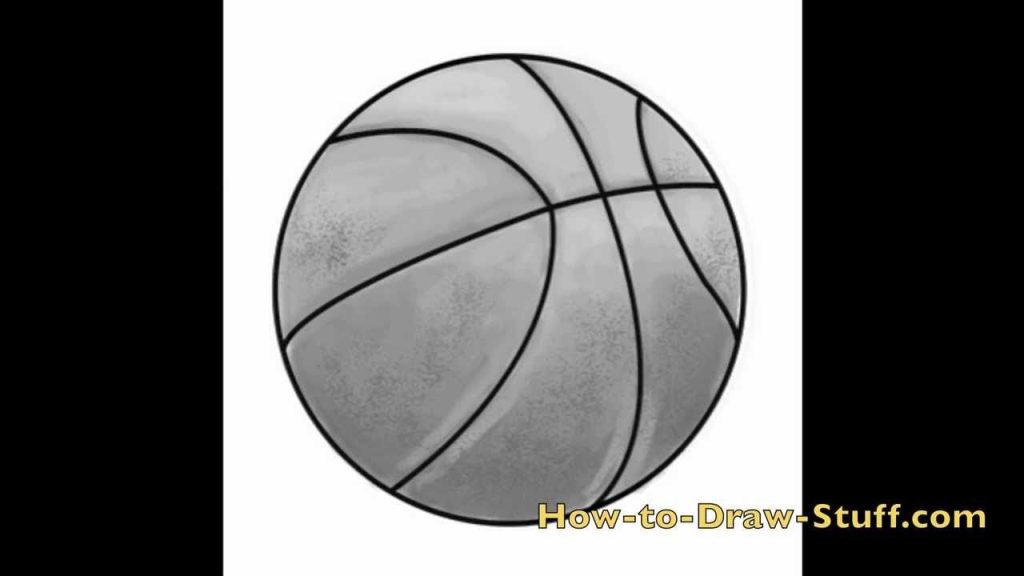 How to Draw a Basketball