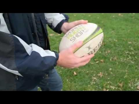 How to Hold a Rugby Ball