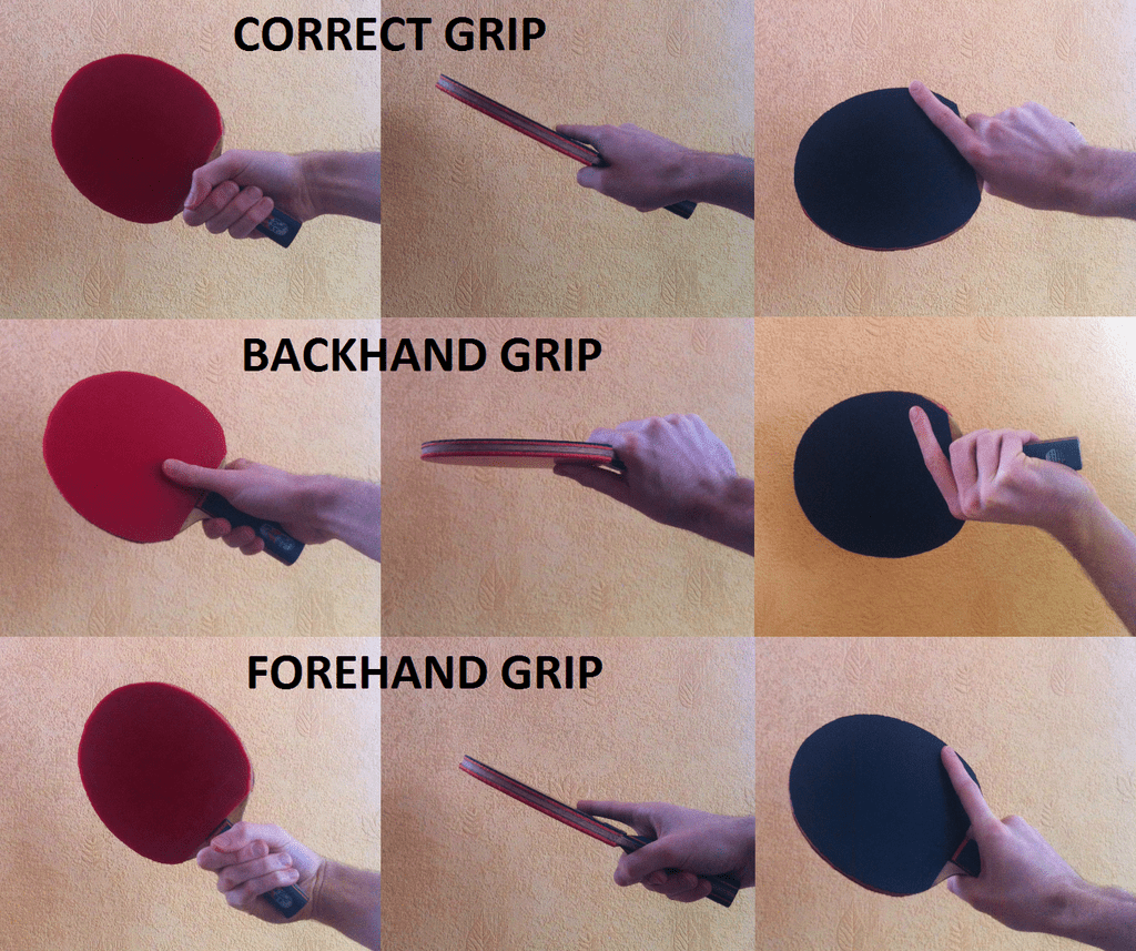 How to Hold Ping Pong Bat