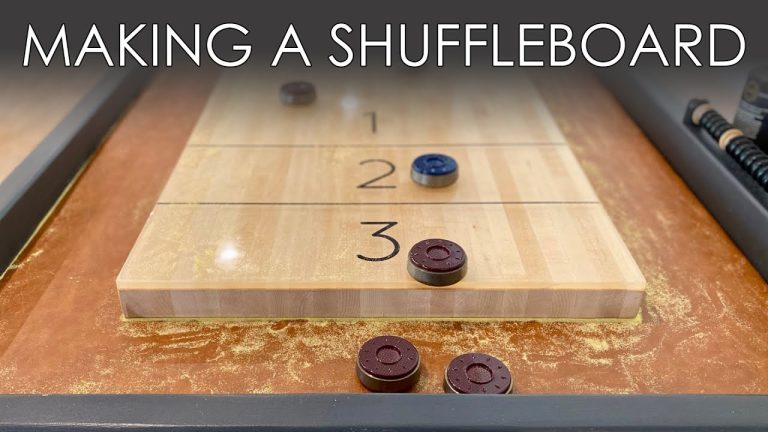 How to Make a Shuffleboard Game