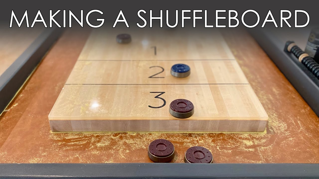 How to Make a Shuffleboard Table