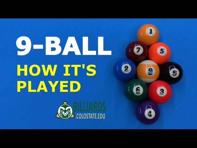 How to Play 9 Ball Billiards