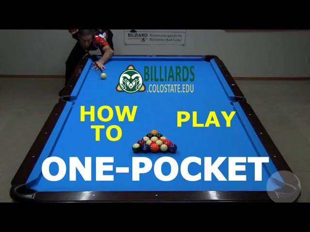 How to Play One Pocket Billiards