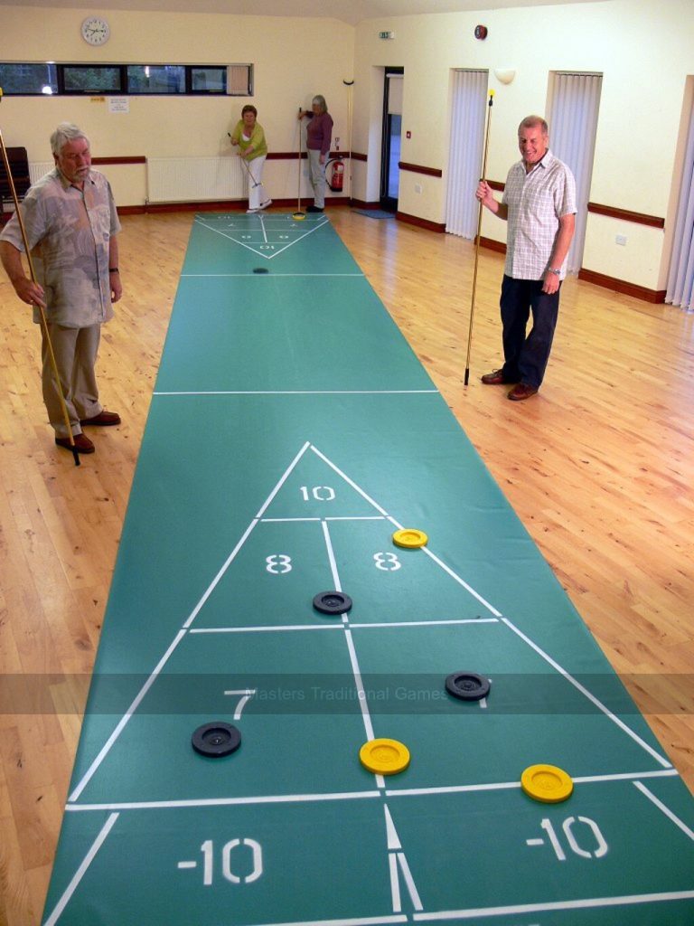 How to Play Shuffleboard on the Ground