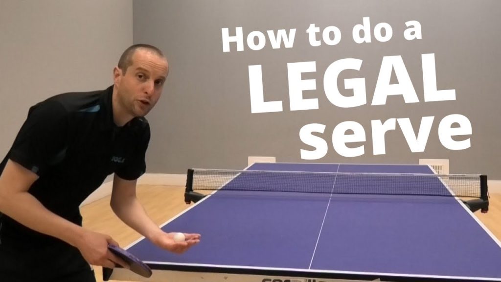 How to Serve in Ping Pong