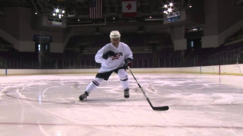 How to Skate Backwards Ice Hockey