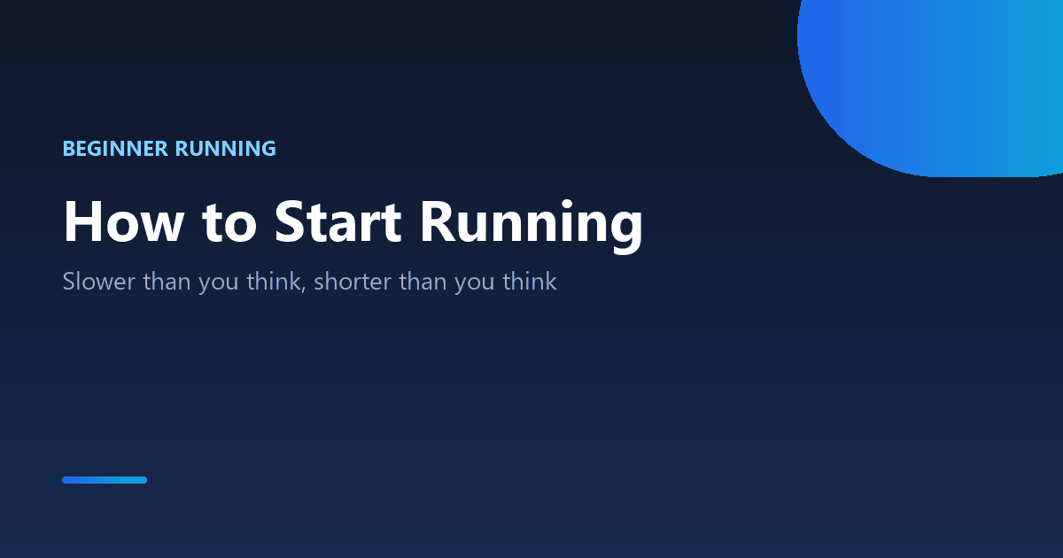 How to start running: a beginner's run-walk plan, pacing and injury prevention