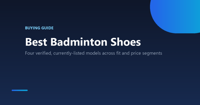 Best badminton shoes buying guide