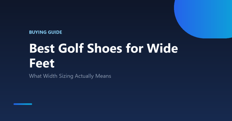 Best golf shoes for wide feet