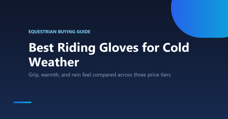 Best riding gloves for cold weather buying guide