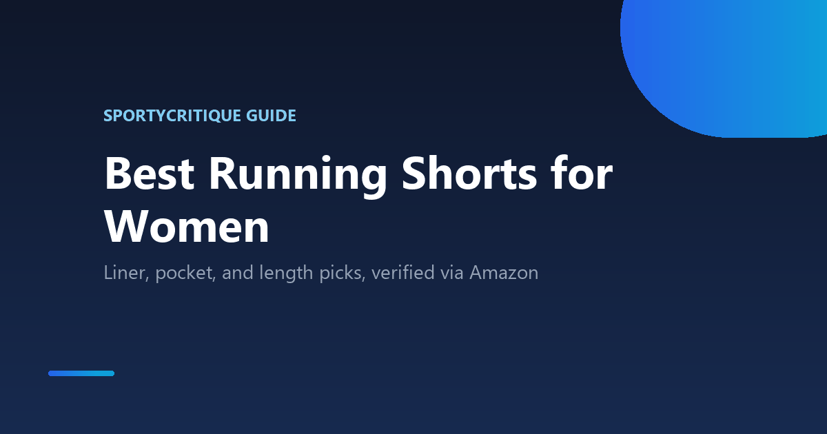 Best running shorts for women compared by liner, pocket and length