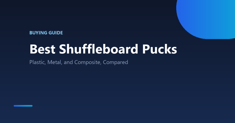 Best shuffleboard pucks: plastic, metal, and composite compared