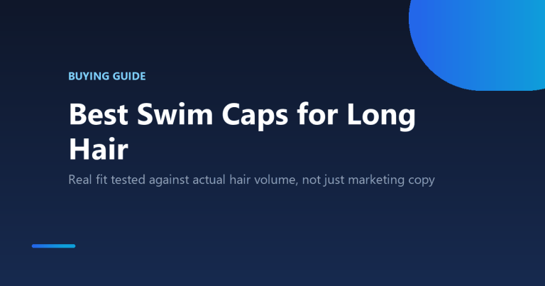 Best swim caps for long hair comparison guide