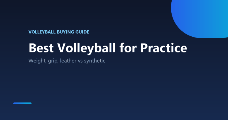 Best indoor volleyball for practice and training, weight and grip guide