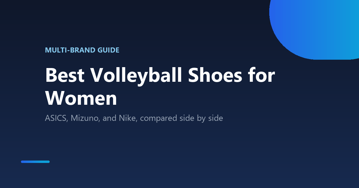 Best volleyball shoes for women