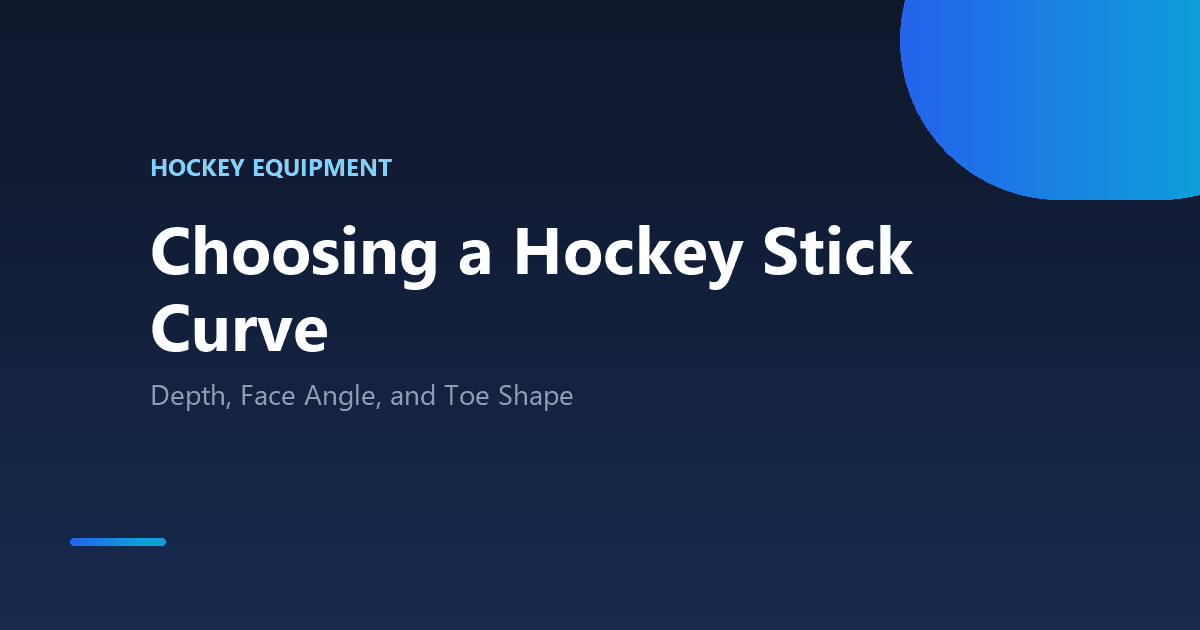 How to choose a hockey stick curve