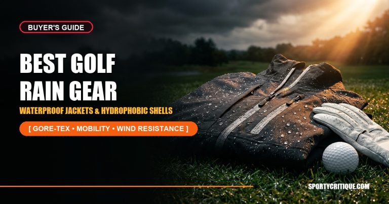 Best Golf Rain Gear: Waterproof Jackets, Pants & Gore-Tex Hydrophobic Breathability
